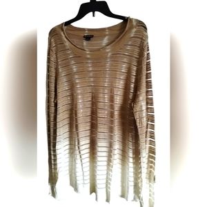 Ombre Sheer Sweater